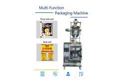 China Multi-function Automatic Sachet Bag Packing Machine for Chili Sauce Honey Ketchup supplier