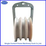 508x100mm Pilot Bundled Conductor Stringing Blocks For Transmission Line for sale