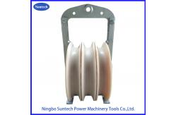 China 508x100mm Pilot Bundled Conductor Stringing Blocks For Transmission Line supplier
