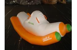 China Commercial Grade 2 Seats Inflatable Water Totter / Inflatable Water Games For Pool supplier