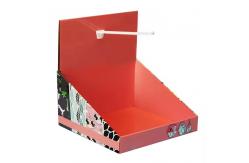 China Eco Friendly Socks Scarf Display Case Custom Cardboard Countertop Display Boxes supplier