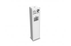 China LIEN DC 9V 10L ABS Touchless Hand Sanitizer Dispenser supplier