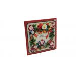3D Softcover Recordable Greeting Cards For Christmas Greeting for sale
