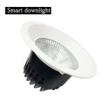 WIFI Bluetooth Smart LED Recessed Lighting , Commercial Recessed Downlight With ZigBee