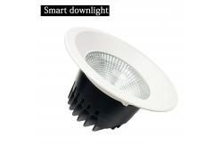 China WIFI Bluetooth Smart LED Recessed Lighting , Commercial Recessed Downlight With ZigBee supplier