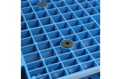 China Reversible Grid Pallet HDPE Heavy Duty Plastic Pallet 1300x1100 supplier