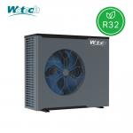 Wotech 8kw DC Inverter Heat Pump Housing Material Galvanized Steel With Powder Coating for sale