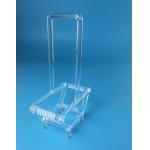 99.999% Purity 1100 Degree Quartz Wafer Carrier Boat For Wafer Diffusion for sale