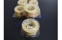 China Heat Resistant 3200m Yellow Garniture Tape For Cigarette Maker supplier