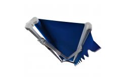 China Manual Or Motorized Operation Retractable Patio With Highly Durable Fabric Awnings supplier