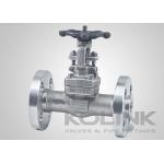 Forged Steel Gate Valve Integral Flanged Stainless Steel F304 F316 CL150-2500 for sale