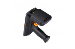 China UHF RFID Handheld Reader with CCD Screen Barcode Scanner and Optional Front Camera supplier