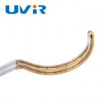 3D Infrared Heating Element Tube , OEM Twin Tube Infrared Emitters for sale