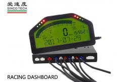 China BT Connection Race Car Dashboard DO904 Full Sensor Kit LCD display panel supplier
