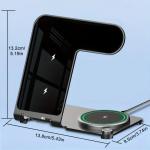 Multifunction Cool Electronic Gifts Portable 15w Wireless Charger Stand Foldable for sale