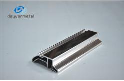 China Bright Silver Surface Aluminium Shower Profiles Standard EN755-9 supplier