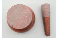 China Food Grade Granite Small Mortar And Pestle Fancy Custom Durable Kitchen Tool supplier