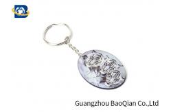 China UV Printing Personalized 3D Keychains , 3D Keyring Customized Different Shape supplier