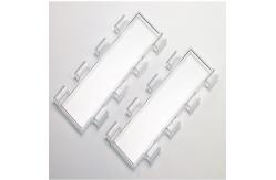 China 180W Polycarbonate Roller Shutter Door Transparent Automatic Clear Crystal supplier