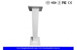 China Durable Paint Ipad Kiosk Stand Cold Rolled Steel Powder Coated supplier