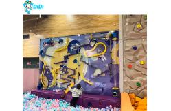 China Playground Equipment Kids Interactive Science Ball Wall Indoor Playground Pipe Toys supplier