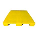 Warehouse PP Rackable Yellow Plastic Pallets 1200 X 1000 for sale