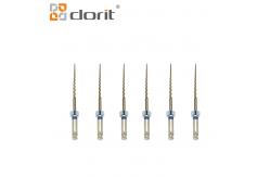 China Gold Heat Endo Rotary Files Nickel Titanium Similar To Protaper Endodontic Files supplier