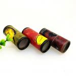 Custom Printing Matches Cylinder Box With Window / Printed Cardboard Tubes for sale