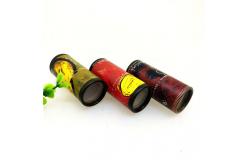 China Custom Printing Matches Cylinder Box With Window / Printed Cardboard Tubes supplier