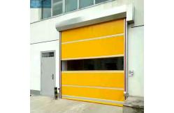 China PLC Control 0.6m/S 1.2mm PVC Roller Shutter Doors supplier