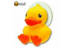 China B. Duck duck toothbrush holder For Kids non phthalate pvc Material supplier