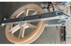 China Universal Optical Fiber Cable Stringing Equipment 20KN OPGW Cable Stringing Block supplier