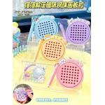 Decompression Toys Keychain Magnetic Steel Ball Drawing Board Keychain for sale