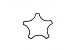 China Custom 90 Shore A Neoprene Fireproof Silicone Rubber Gasket supplier