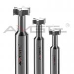 0.6μm 6 Flute End Mill 38mm - 100mm T Slot End Mill For Cast Aluminum Alloys for sale