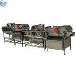 SS304 Material Fruit And Vegetable Processing Line With Turbocharging for sale