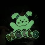 Waterproof Heat Press Glow In The Dark Images Heat Sealing Customizable