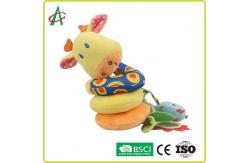 China Soft boa Spiral Pram Toy 68cm*35cm With Plush Duck And Mirror supplier
