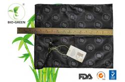 China Black Anti Resistant Waterproof Wet Bag Single Drawstring / Zipper Available supplier