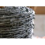 Rust Resistance 500 Meters Stainless Steel Barbed Wire Price Per Roll for sale