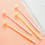 Creative Mushroom Style Silicone Gel Pen 0.5mm Cute Luminous Neutral Pen Stationery for sale