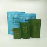 Eco-Friendly and Safe Material Matte Finish Stand Up Pouch With Zipper Moisture Proof Food Grade Plastic Packaging Bags for sale