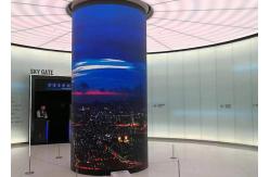 China Indoor P1.2 320*160mm HD Flexible Soft Curved Led Panel For Video Display supplier