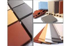 China Thermal Insulated Exterior Wall Panels Flame Retardant With Hollow Structures supplier