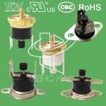 Manual Reset 250VAC KSD301 Bimetal Thermostat for sale