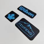 Custom Logo 3D Heat Transfer Patches Iron On For Hoodies Uniforms for sale