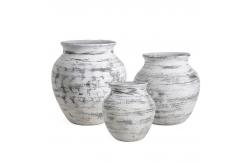 China Durable Fiber Cement Flower Planters with Drainage supplier