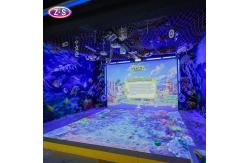 China Joyful Beach Projection Game With Encyclopedia Knowledge For Child Learning supplier