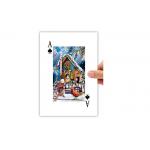 5.6x8.7cm Lenticular Printing 3D Poker Card 4c On Backside Eco - Friendly