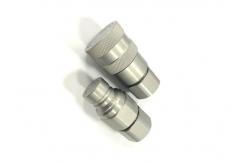 China Flat Face Hydraulic High Pressure Quick Coupler With Locking Sleeve 1/4 supplier
